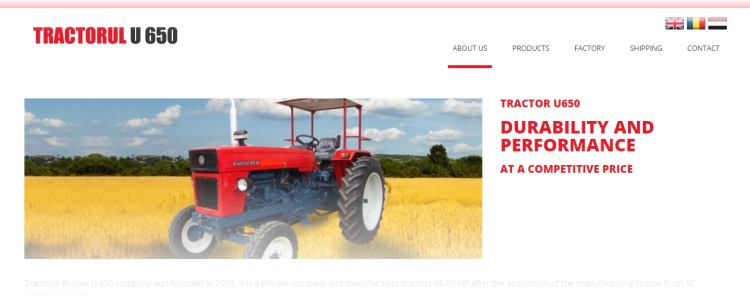 Tractorul U650